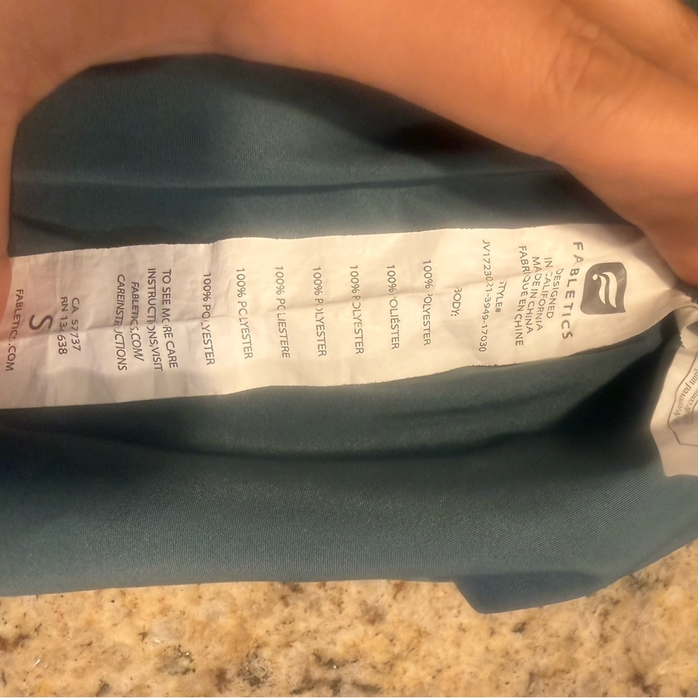 Fabletics Forest Green Athletic Jacket - image 6